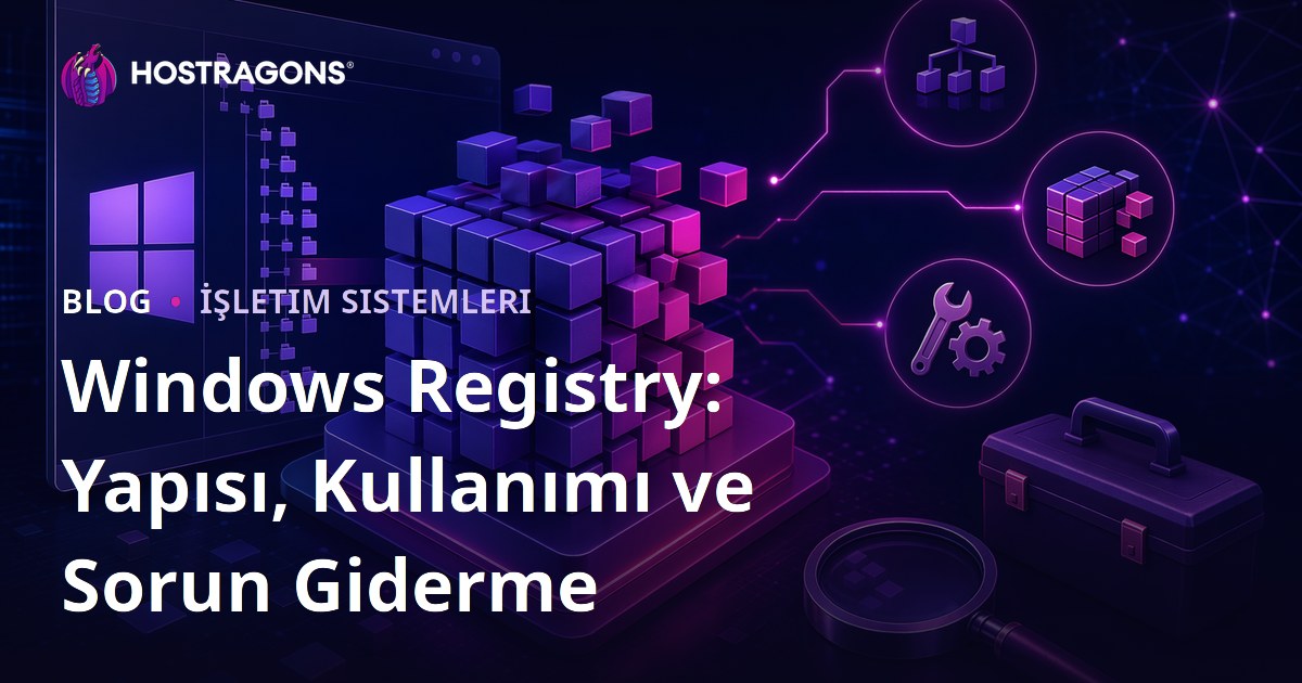 Windows Registry: Yapısı, Kullanımı ve Sorun Giderme