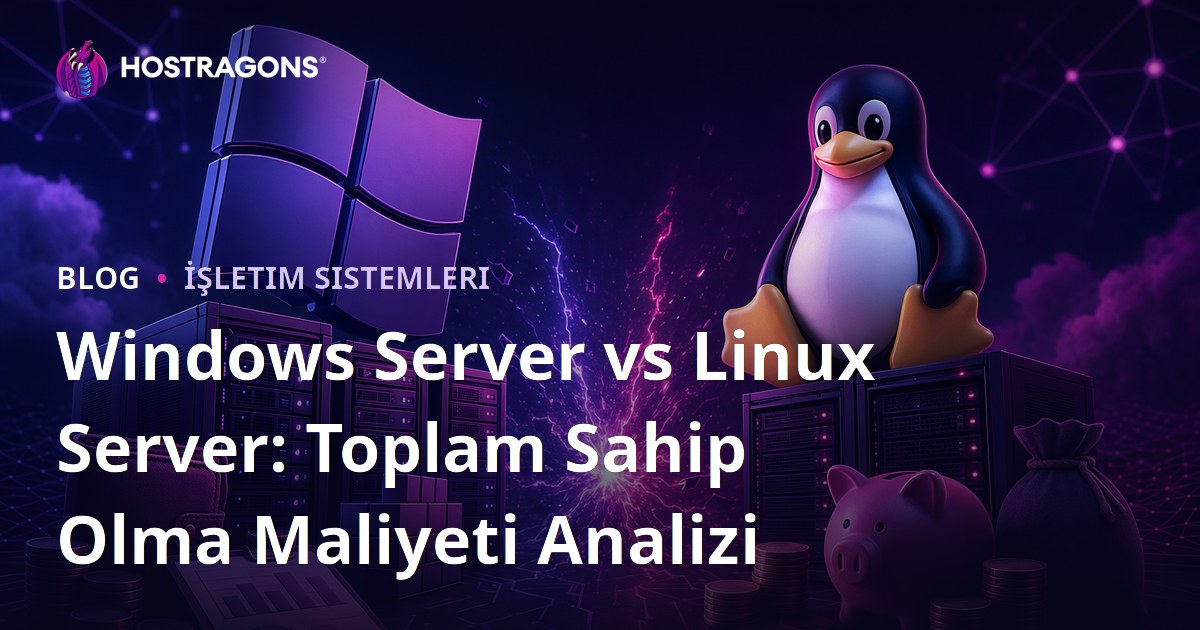 Windows Server vs Linux Server: Toplam Sahip Olma Maliyeti Analizi