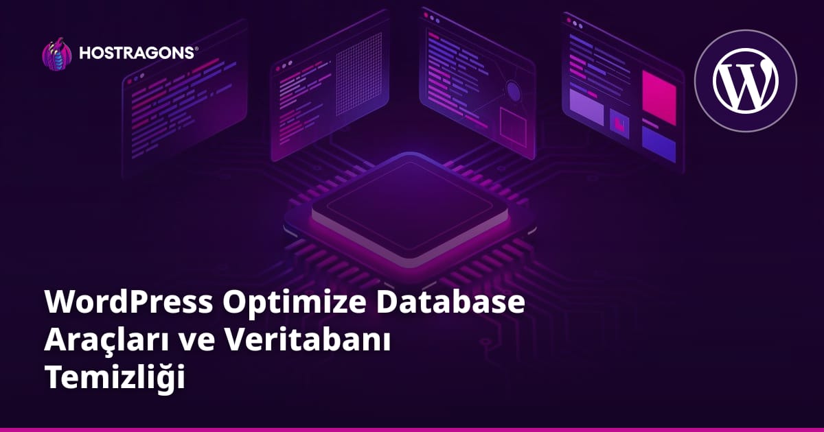 WordPress Optimize Database Araçları ve Veritabanı Temizliği