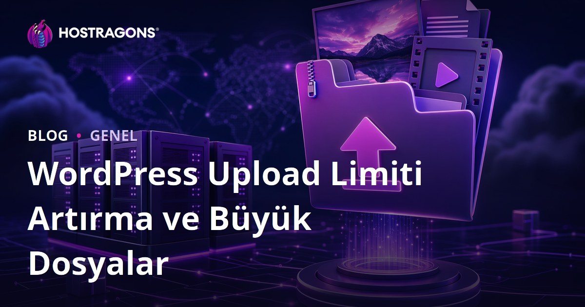 WordPress Upload Limiti Artırma ve Büyük Dosyalar