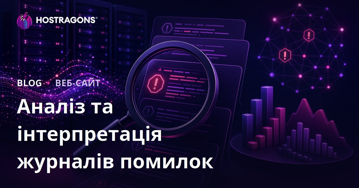 Аналіз та інтерпретація журналів помилок