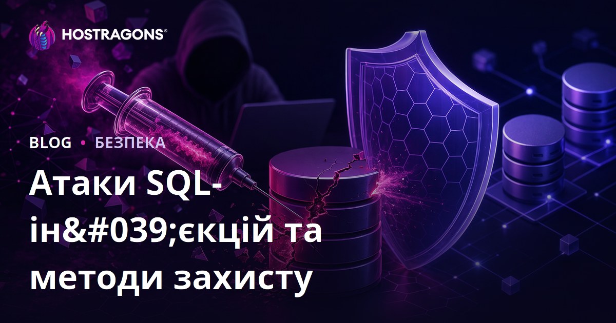 Атаки SQL-ін'єкцій та методи захисту