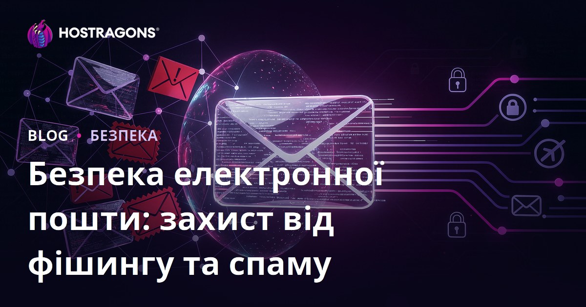 Безпека електронної пошти: захист від фішингу та спаму