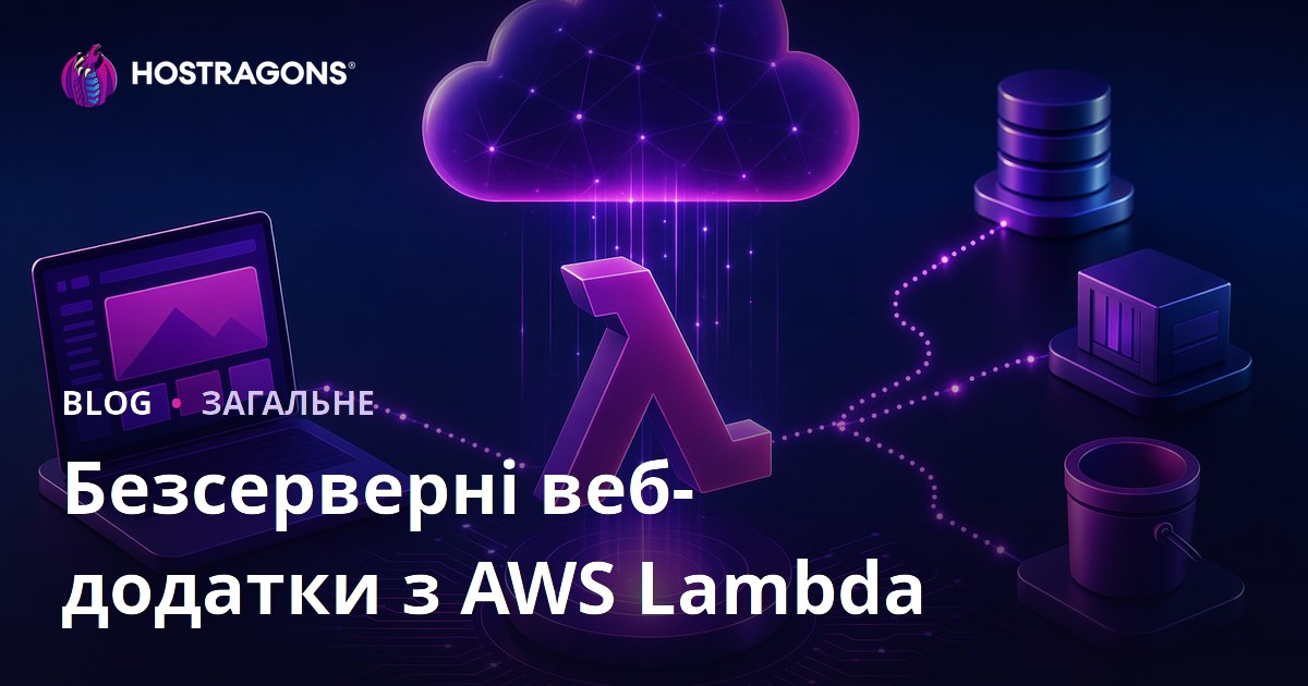 Безсерверні веб-додатки з AWS Lambda