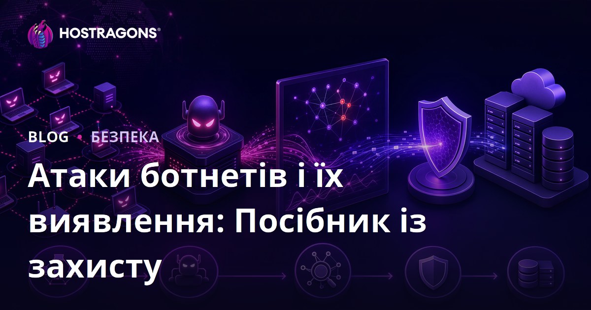 Атаки ботнетів і їх виявлення: Посібник із захисту