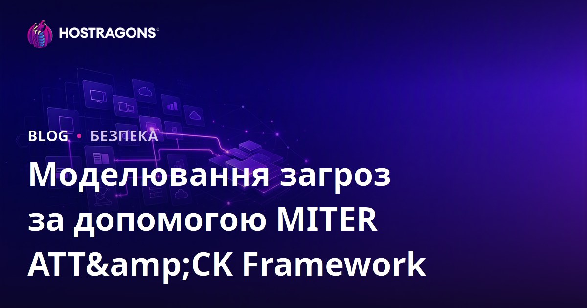 Моделювання загроз за допомогою MITER ATT&CK Framework