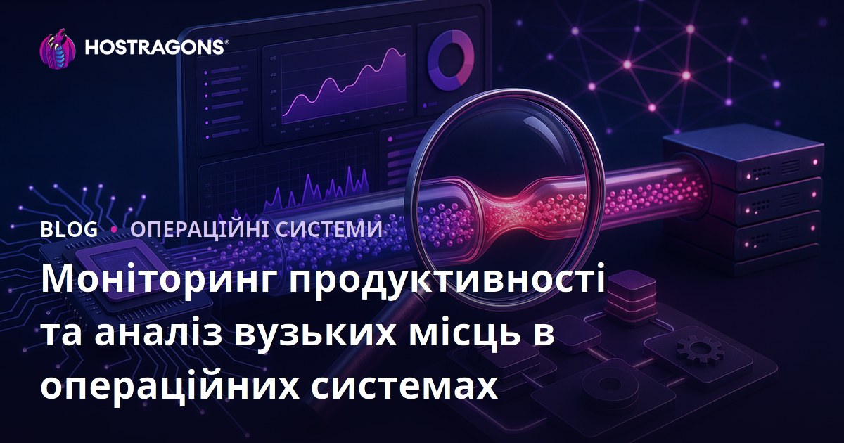 Моніторинг продуктивності та аналіз вузьких місць в операційних системах
