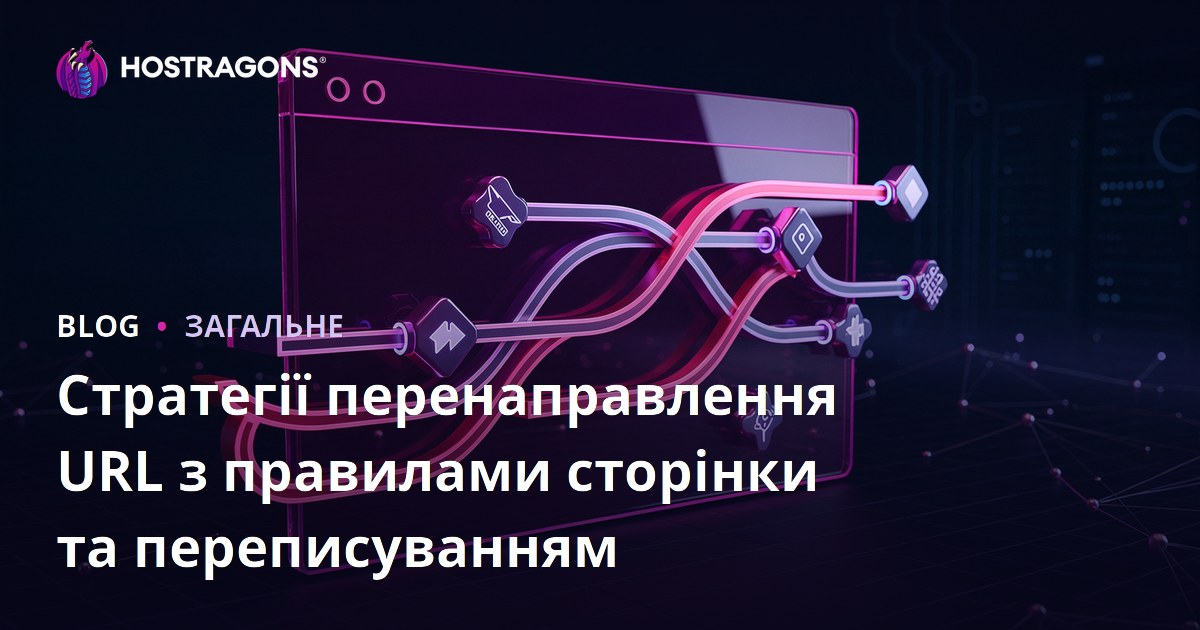 Стратегії перенаправлення URL з правилами сторінки та переписуванням