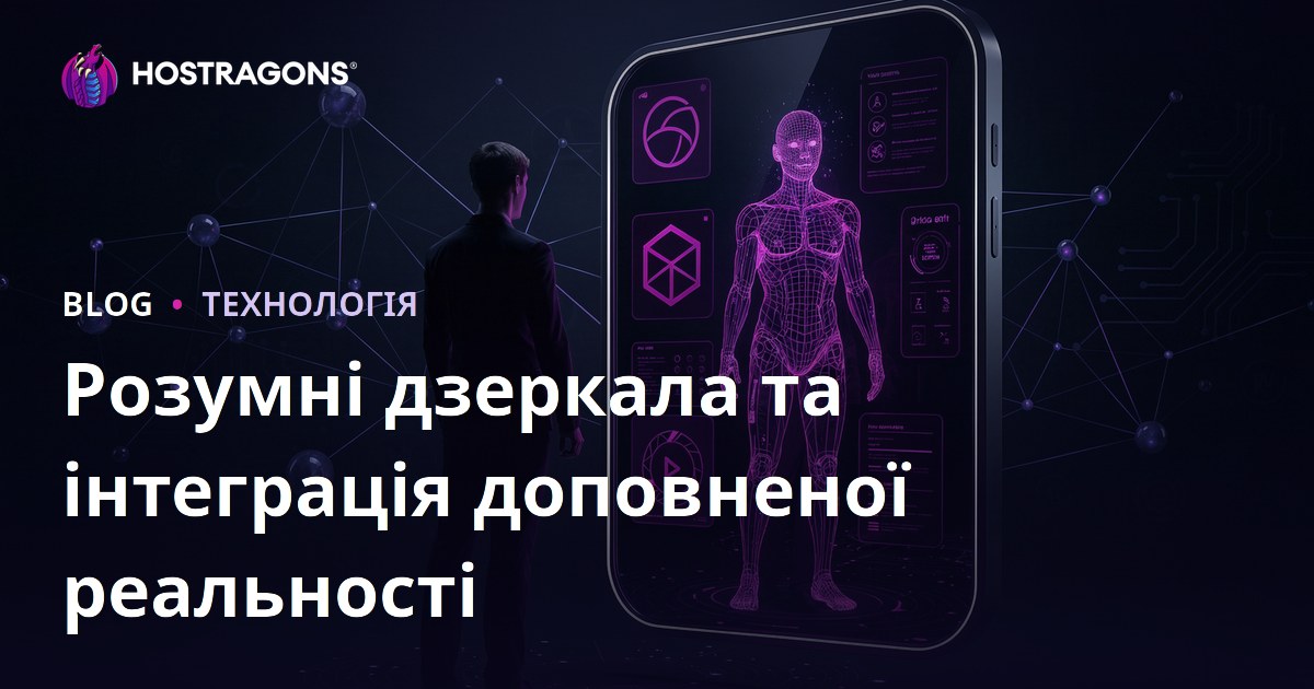 Розумні дзеркала та інтеграція доповненої реальності