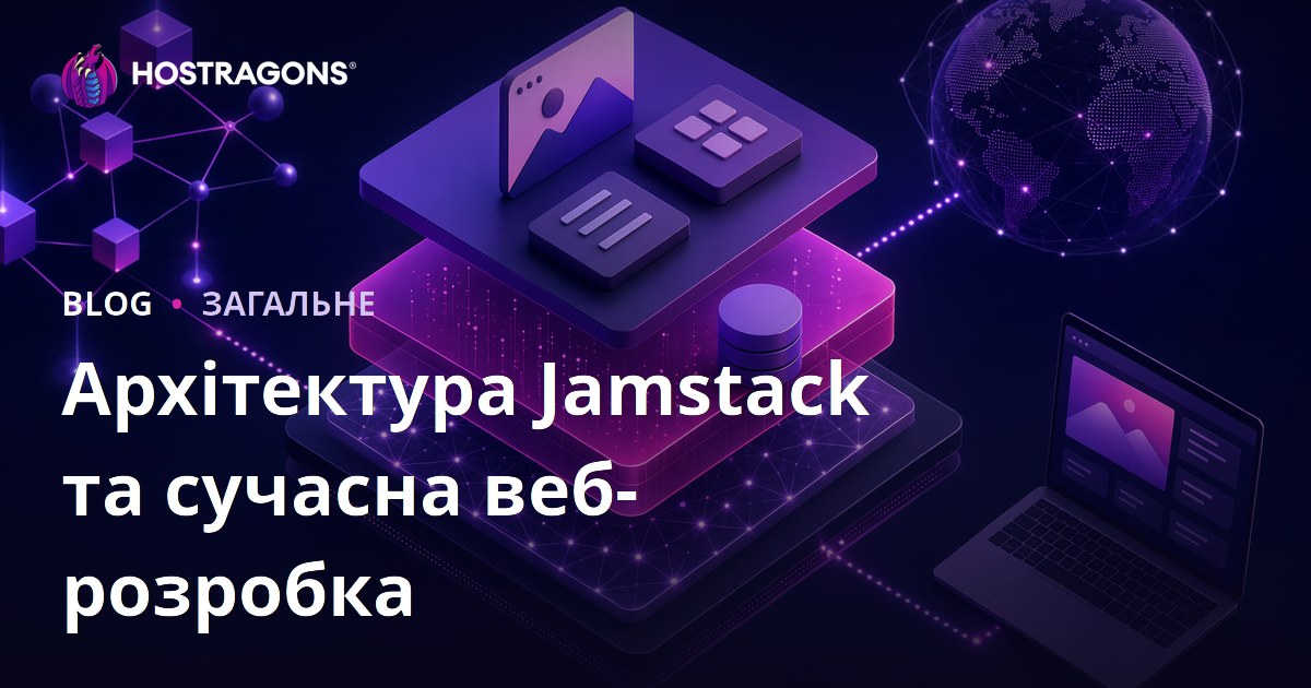 Архітектура Jamstack та сучасна веб-розробка