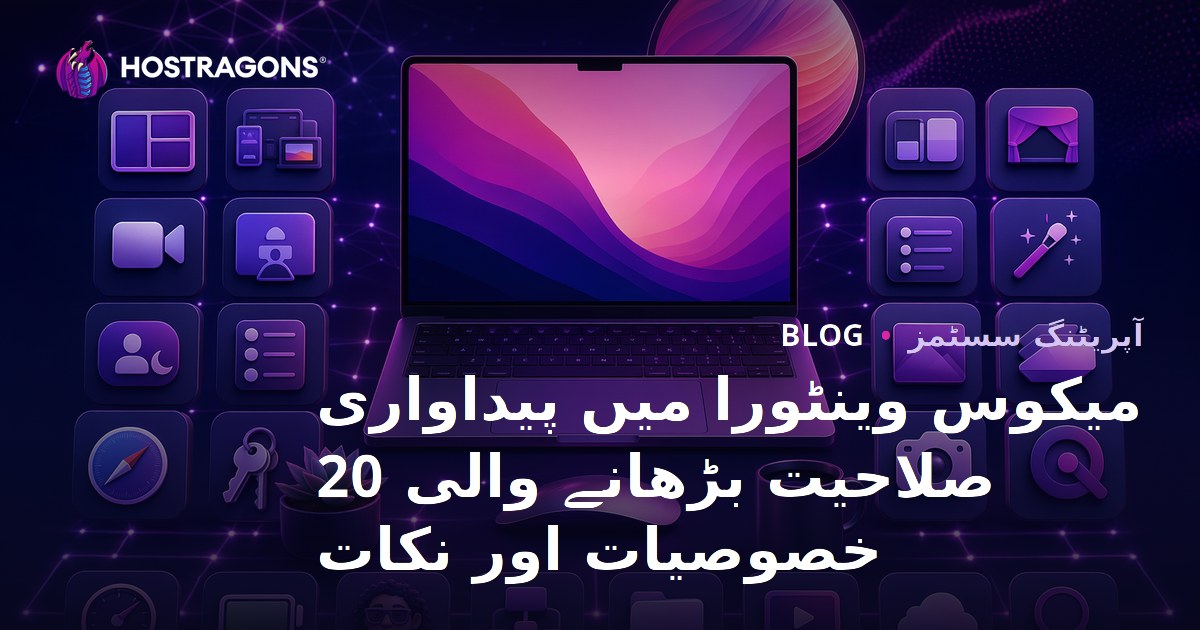 میکوس وینٹورا میں پیداواری صلاحیت بڑھانے والی 20 خصوصیات اور نکات
