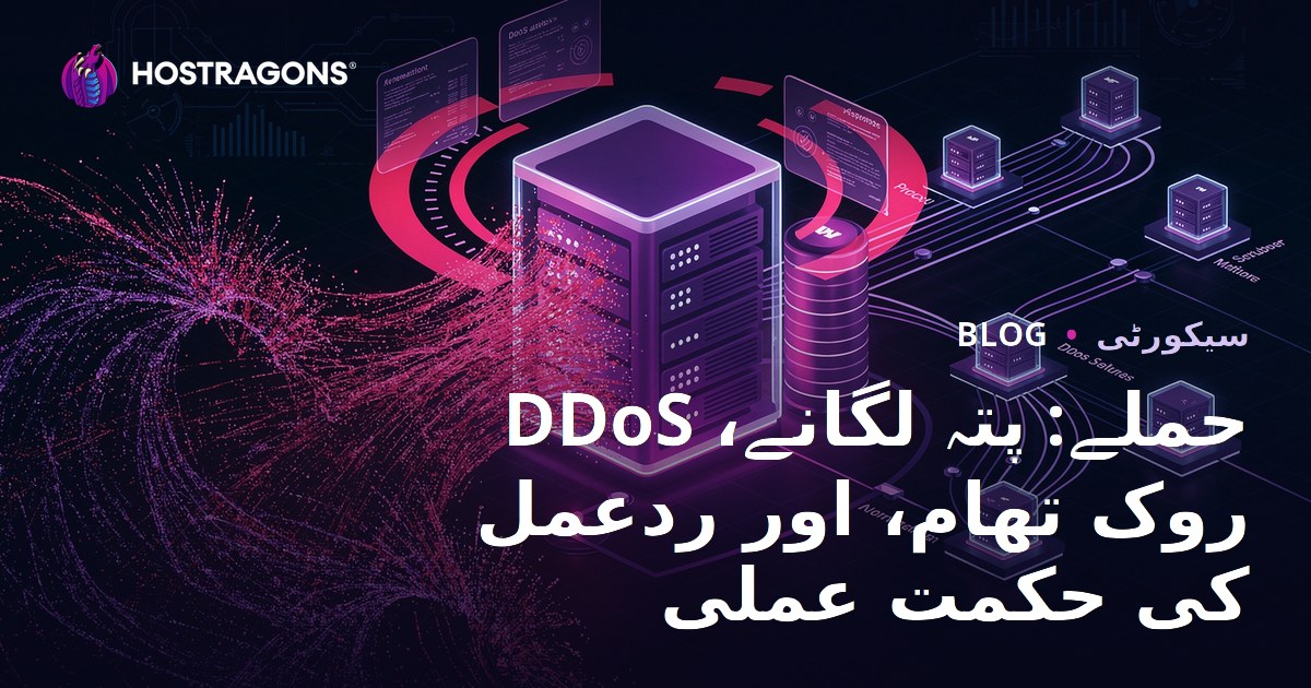 DDoS حملے: پتہ لگانے، روک تھام، اور ردعمل کی حکمت عملی