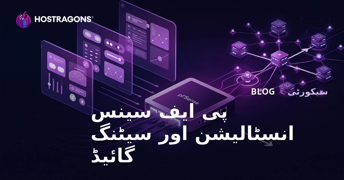 pfSense انسٹالیشن اور سیٹنگز گائیڈ