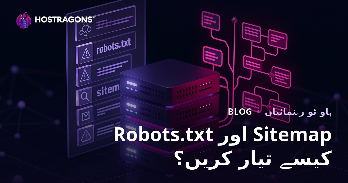 Robots.txt اور Sitemap فائل کیسے بنائیں؟ | 2026 SEO گائیڈ