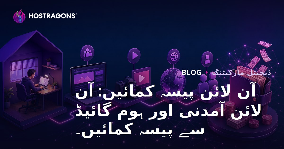 آن لائن پیسہ کمائیں: آن لائن آمدنی اور ہوم گائیڈ سے پیسہ کمائیں۔