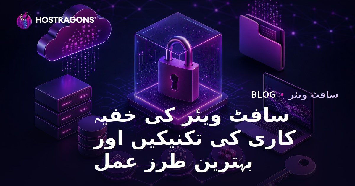 سافٹ ویئر کی خفیہ کاری کی تکنیکیں اور بہترین طرز عمل