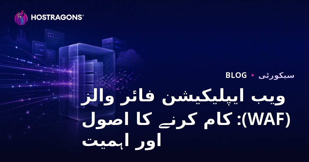 ویب ایپلیکیشن فائر والز (WAF): کام کرنے کا اصول اور اہمیت