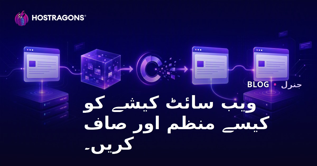 ویب سائٹ کیشے کو کیسے منظم اور صاف کریں۔