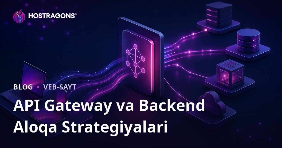 API Gateway va Backend Aloqa Strategiyalari