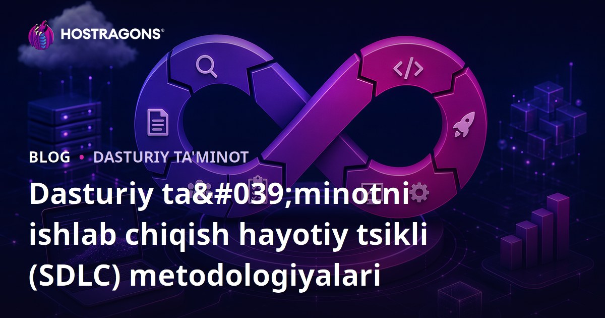 Dasturiy ta'minotni ishlab chiqish hayotiy tsikli (SDLC) metodologiyalari