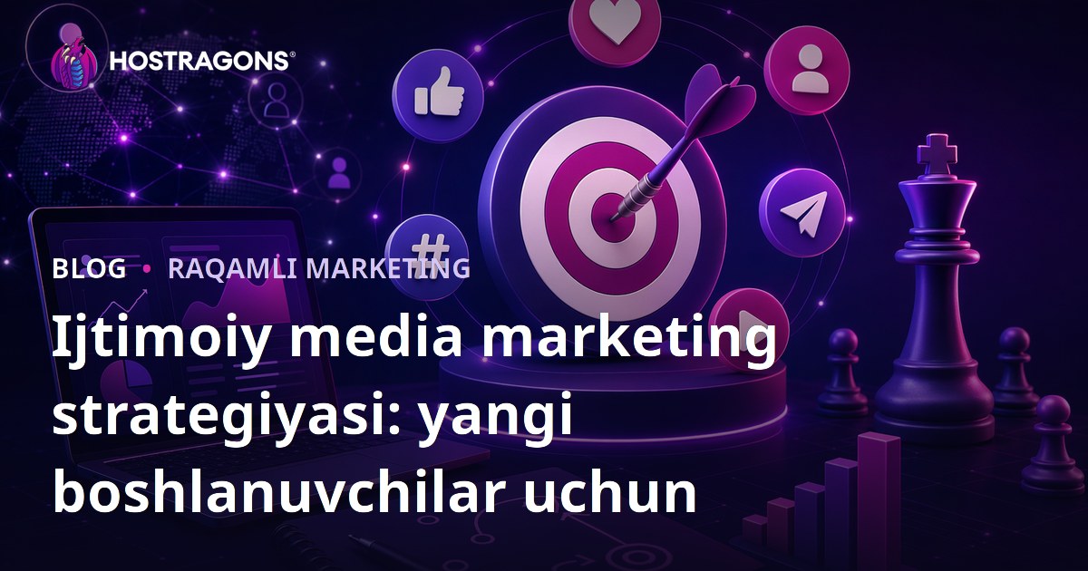 Ijtimoiy media marketing strategiyasi: yangi boshlanuvchilar uchun