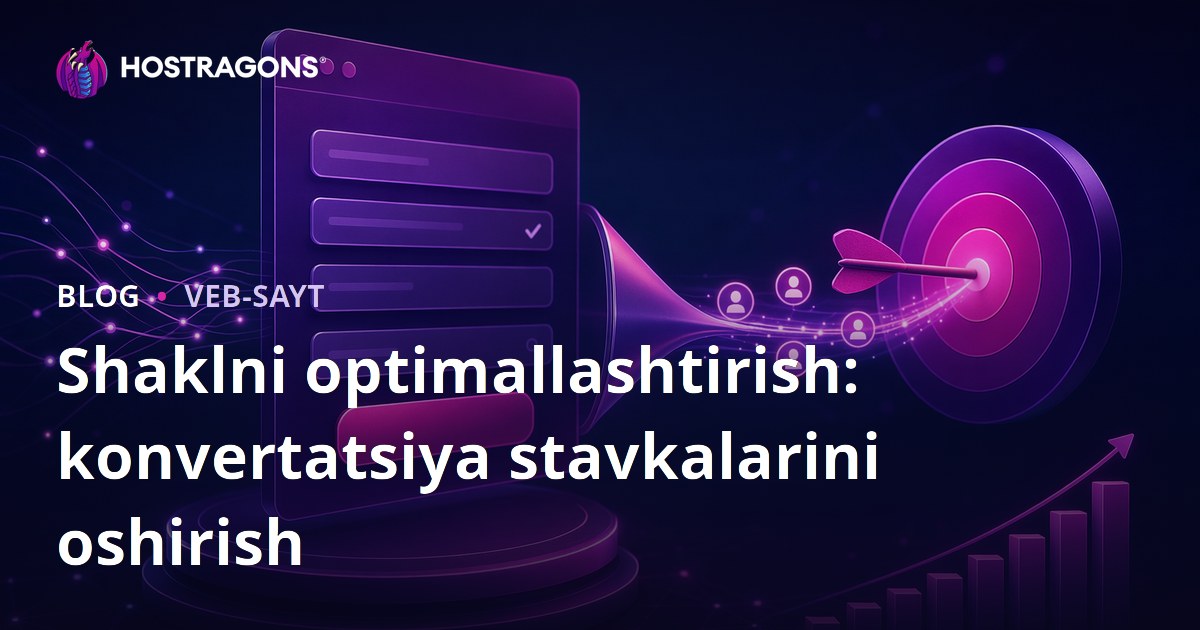 Shaklni optimallashtirish: konvertatsiya stavkalarini oshirish