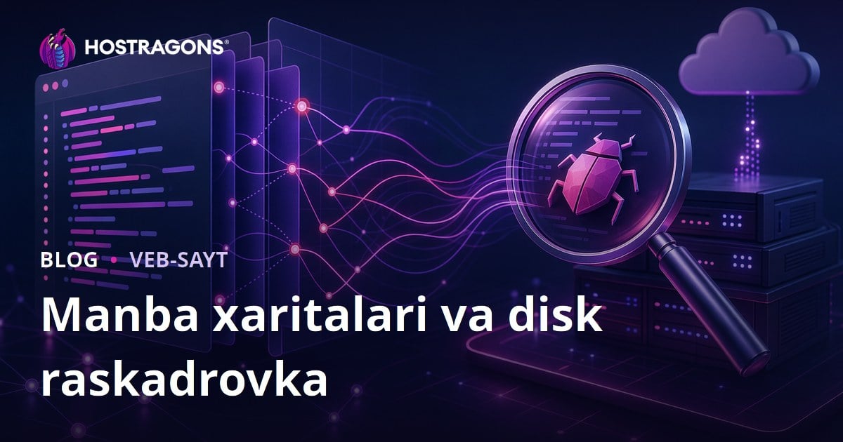 Manba xaritalari va disk raskadrovka
