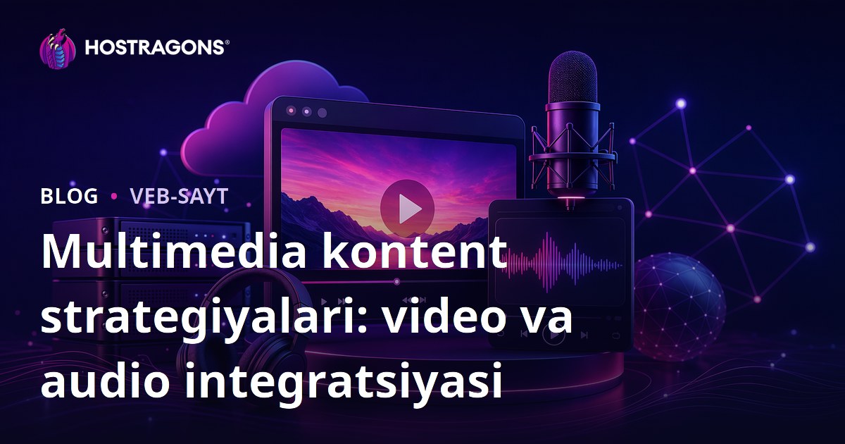 Multimedia kontent strategiyalari: video va audio integratsiyasi
