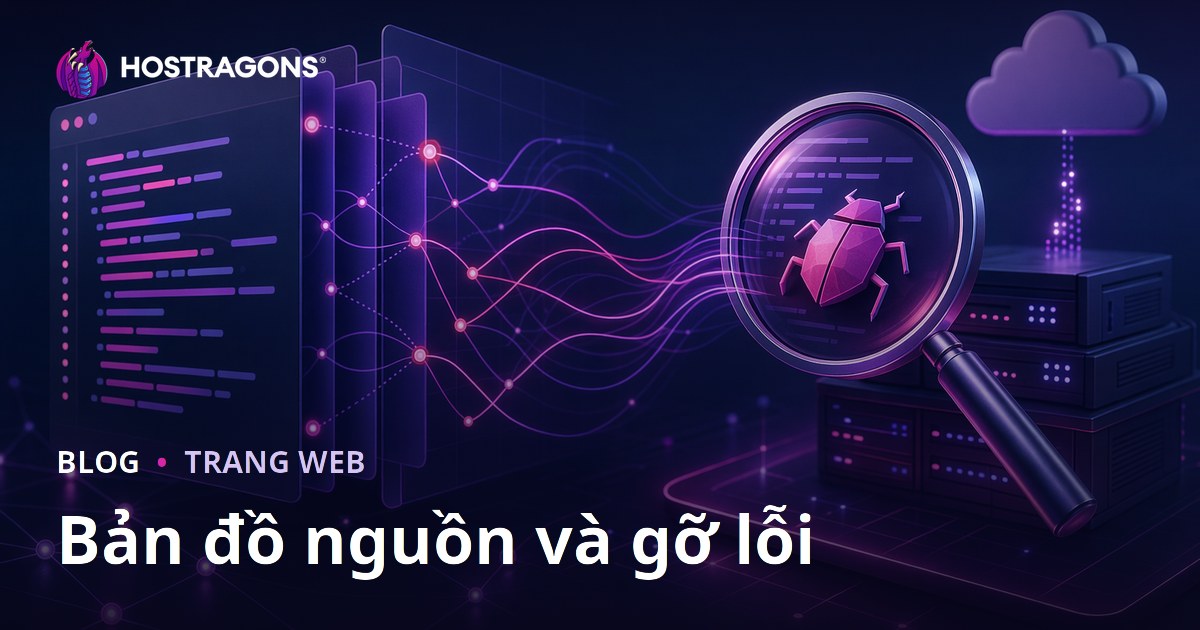 Bản đồ nguồn và gỡ lỗi