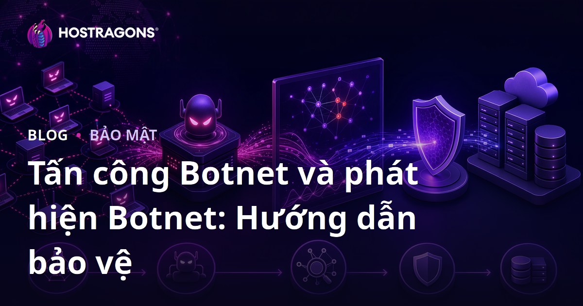 Tấn công Botnet và phát hiện Botnet: Hướng dẫn bảo vệ