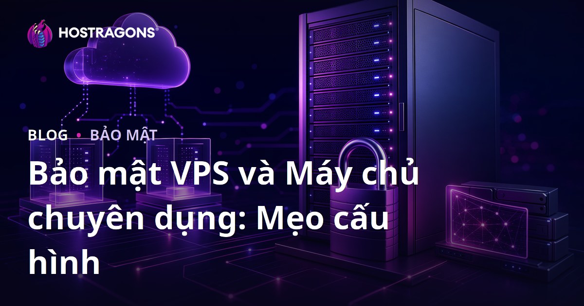 Bảo mật VPS và Máy chủ chuyên dụng: Mẹo cấu hình