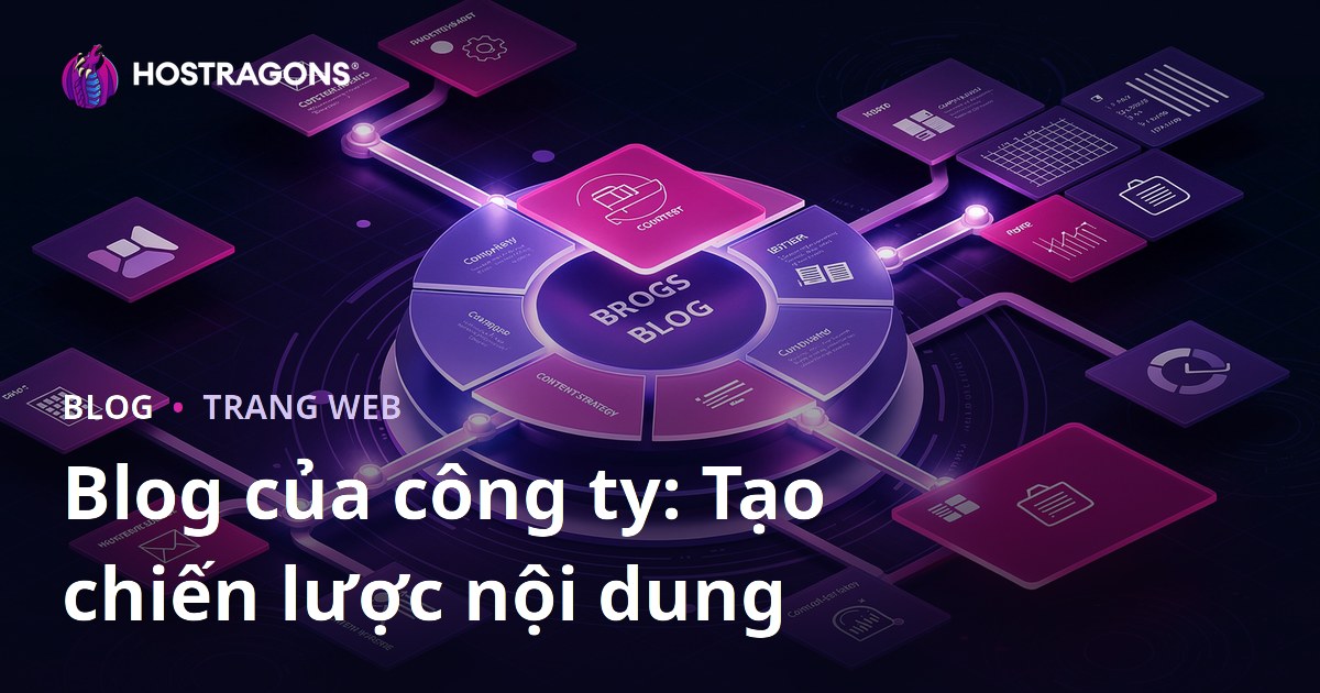 Blog của công ty: Tạo chiến lược nội dung