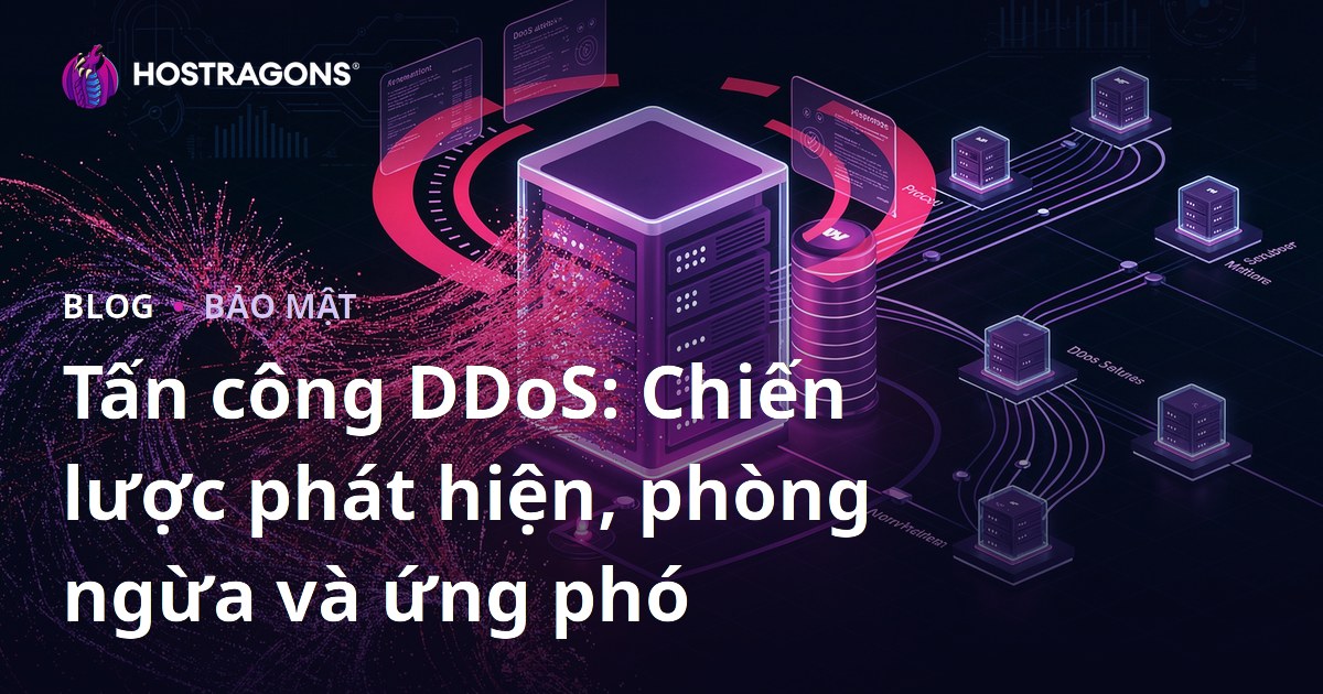 Tấn công DDoS: Chiến lược phát hiện, phòng ngừa và ứng phó