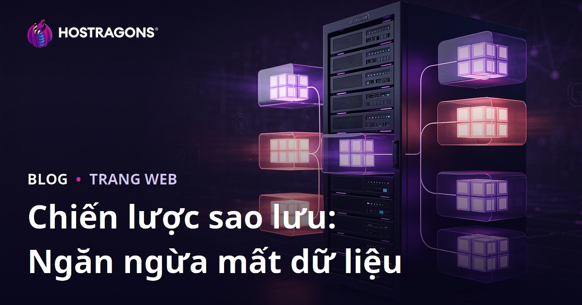 Chiến lược sao lưu: Ngăn ngừa mất dữ liệu