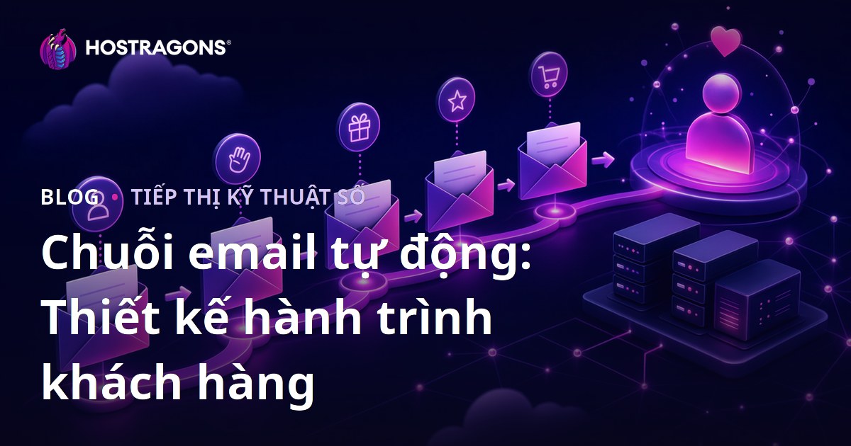 Chuỗi email tự động: Thiết kế hành trình khách hàng