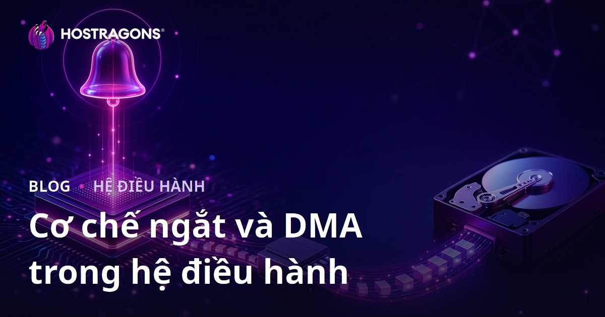 Cơ chế ngắt và DMA trong hệ điều hành