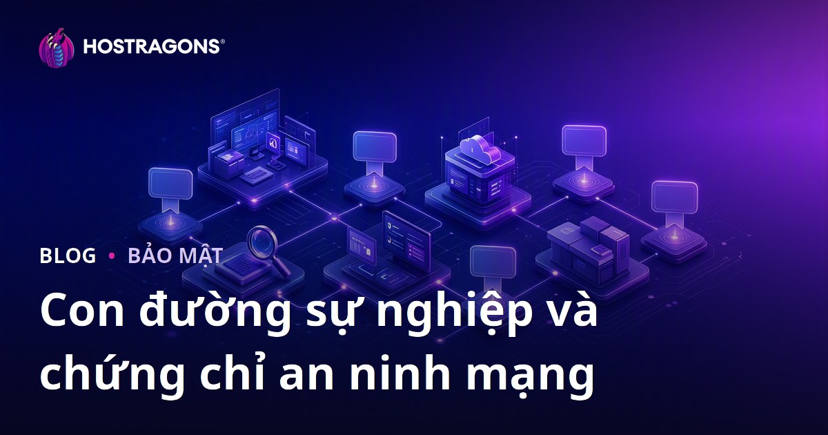 Con đường sự nghiệp và chứng chỉ an ninh mạng