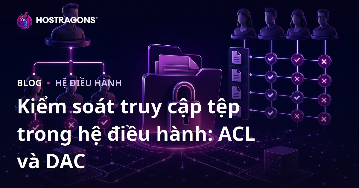 Kiểm soát truy cập tệp trong hệ điều hành: ACL và DAC