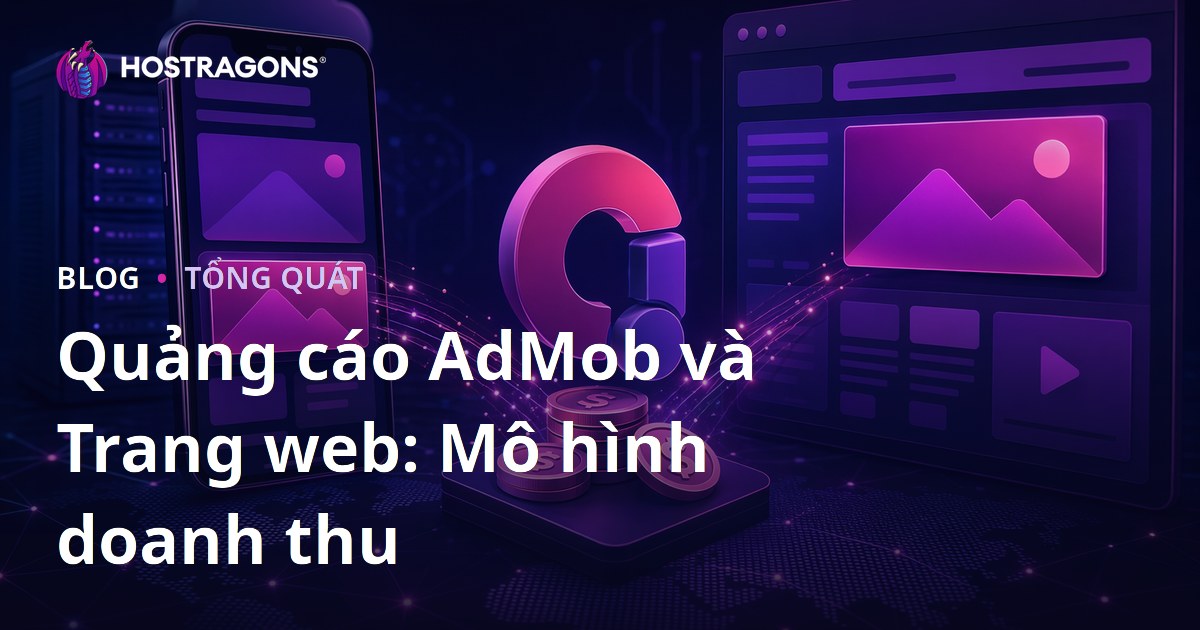Quảng cáo AdMob và Trang web: Mô hình doanh thu