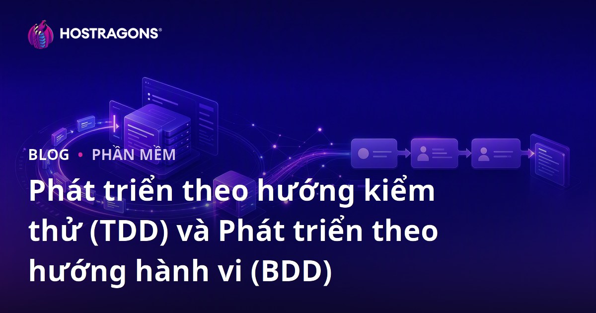 Phát triển theo hướng kiểm thử (TDD) và Phát triển theo hướng hành vi (BDD)