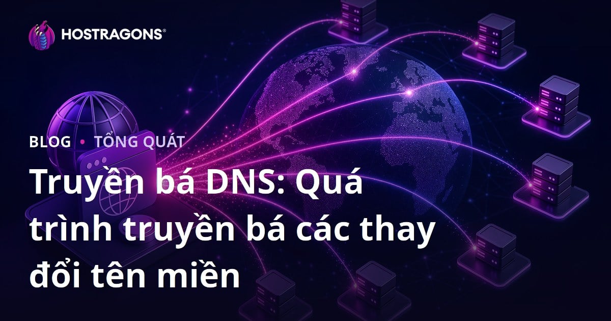 Truyền bá DNS: Quá trình truyền bá các thay đổi tên miền