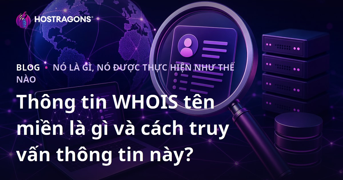 Thông tin WHOIS tên miền là gì và cách truy vấn thông tin này?