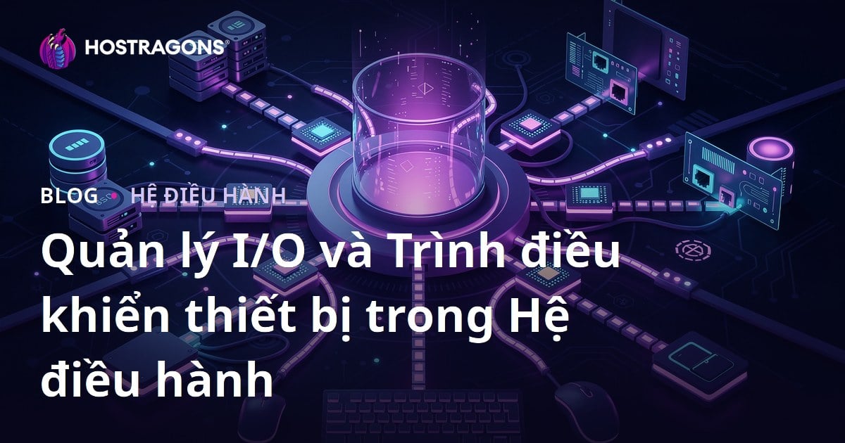 Quản lý I/O và Trình điều khiển thiết bị trong Hệ điều hành