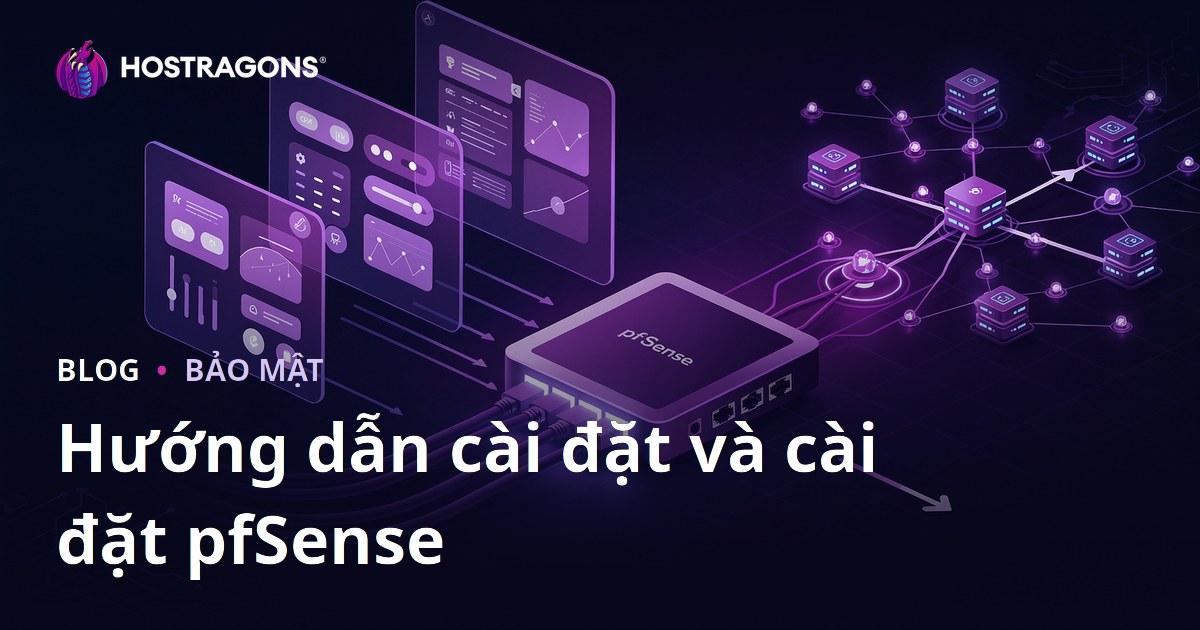 Hướng dẫn cài đặt và cài đặt pfSense