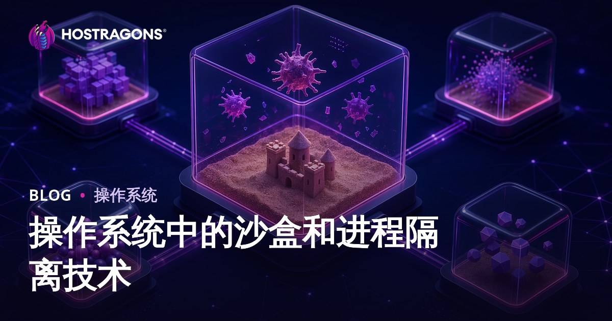 操作系统中的沙盒和进程隔离技术