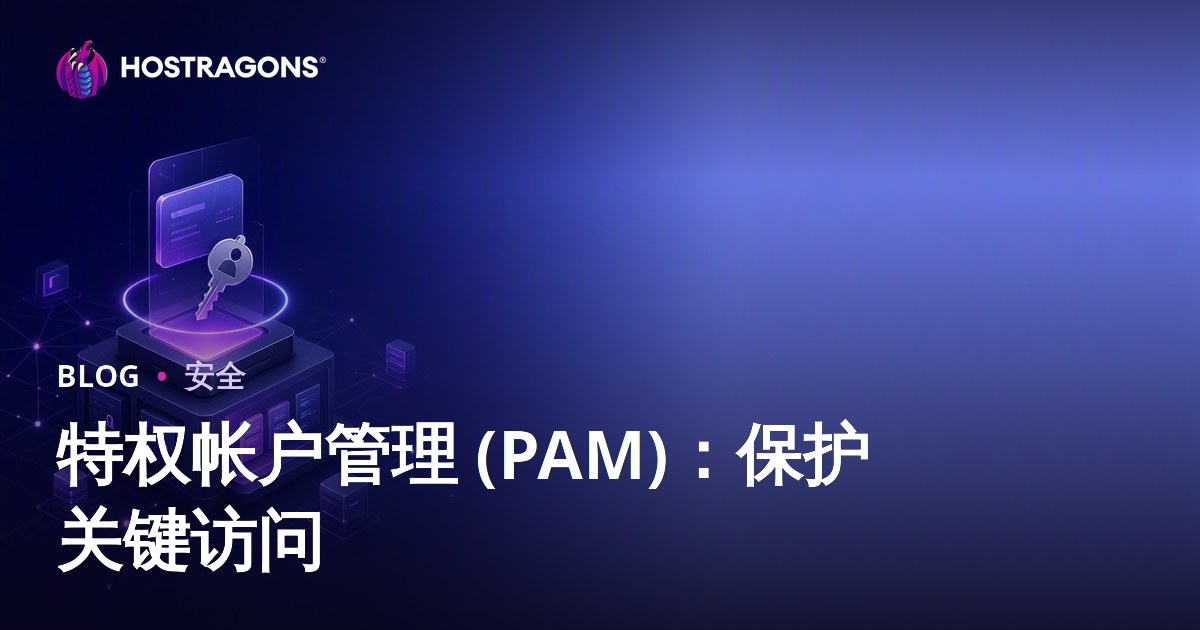 特权帐户管理 (PAM)：保护关键访问