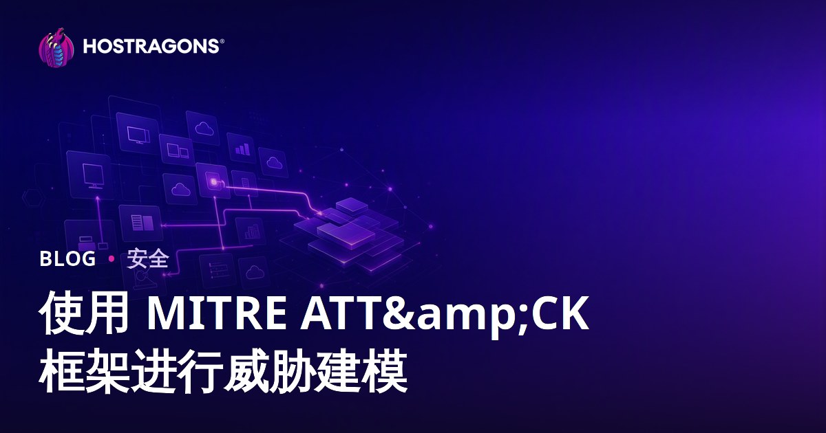 使用 MITRE ATT&CK 框架进行威胁建模