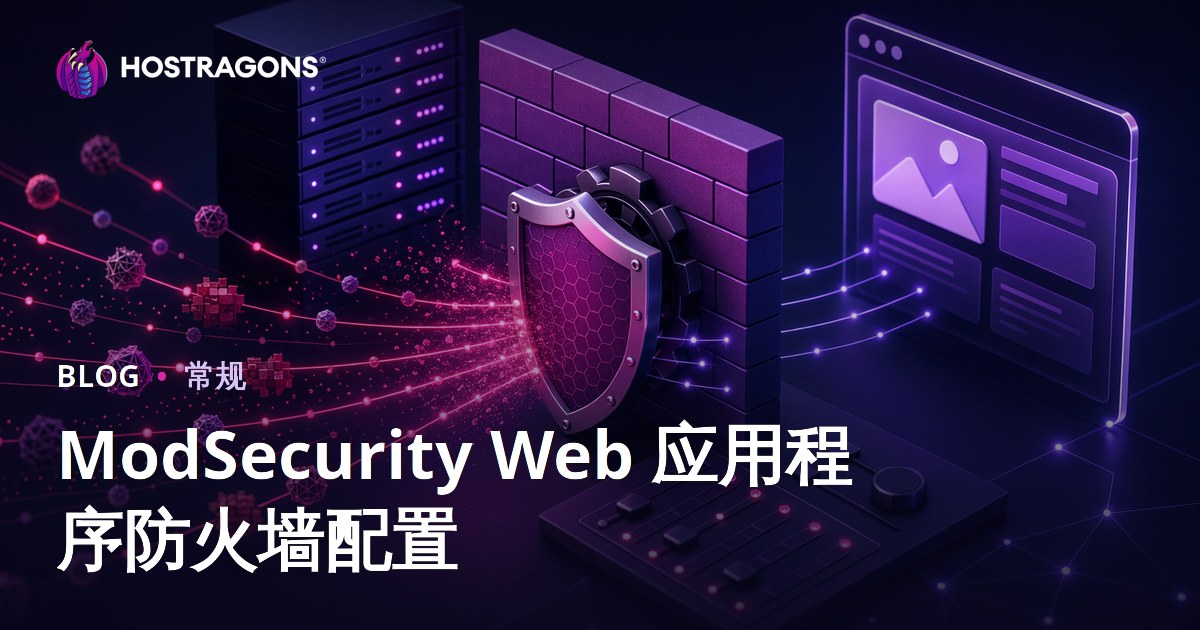 ModSecurity Web 应用程序防火墙配置
