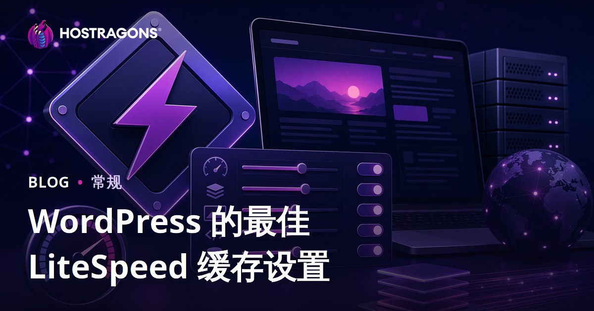 WordPress 的最佳 LiteSpeed 缓存设置