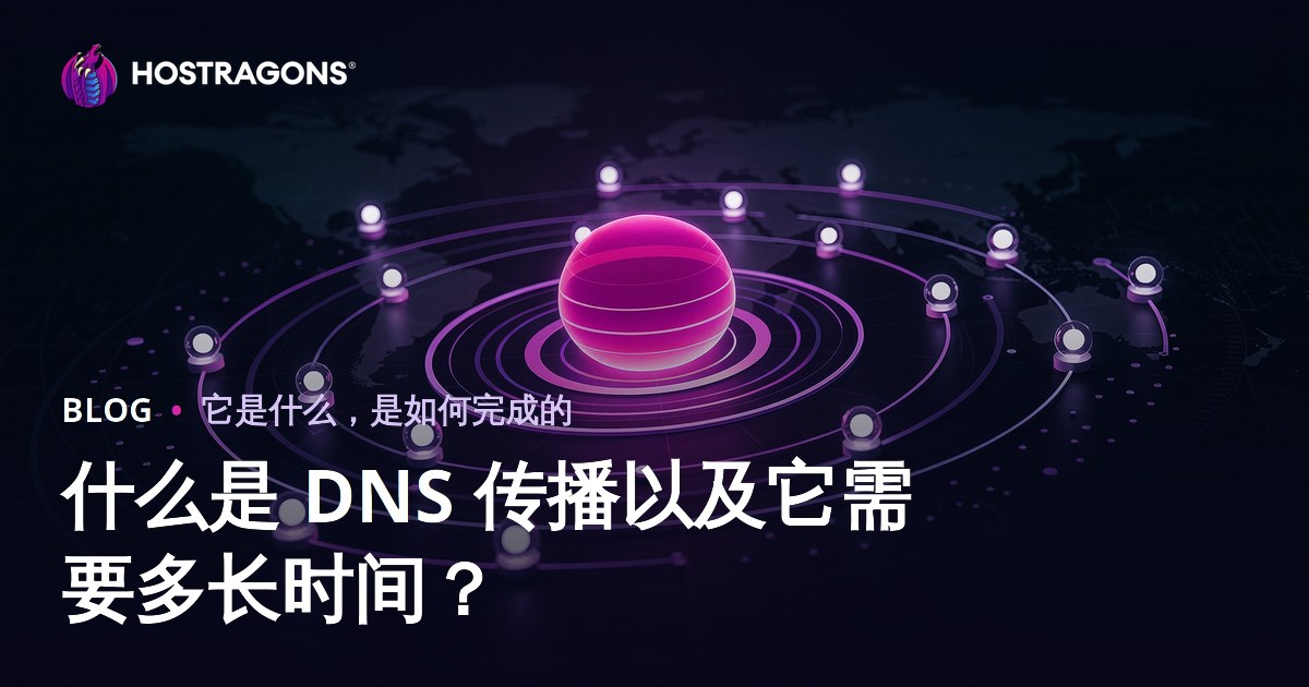 什么是 DNS 传播以及它需要多长时间？
